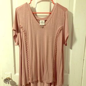 Knox Rose lace back top